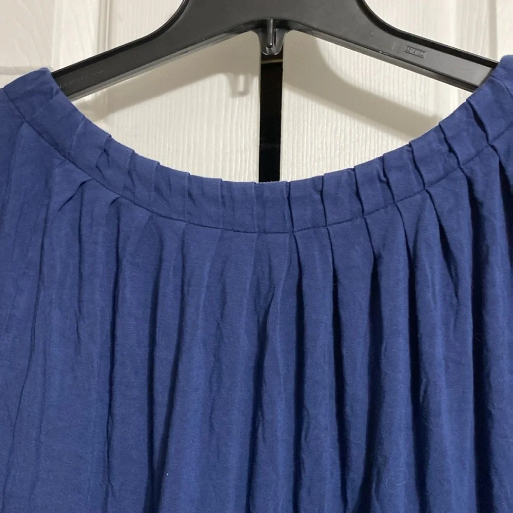 Lauren Ralph Lauren slate blue knit top shirt size 2X